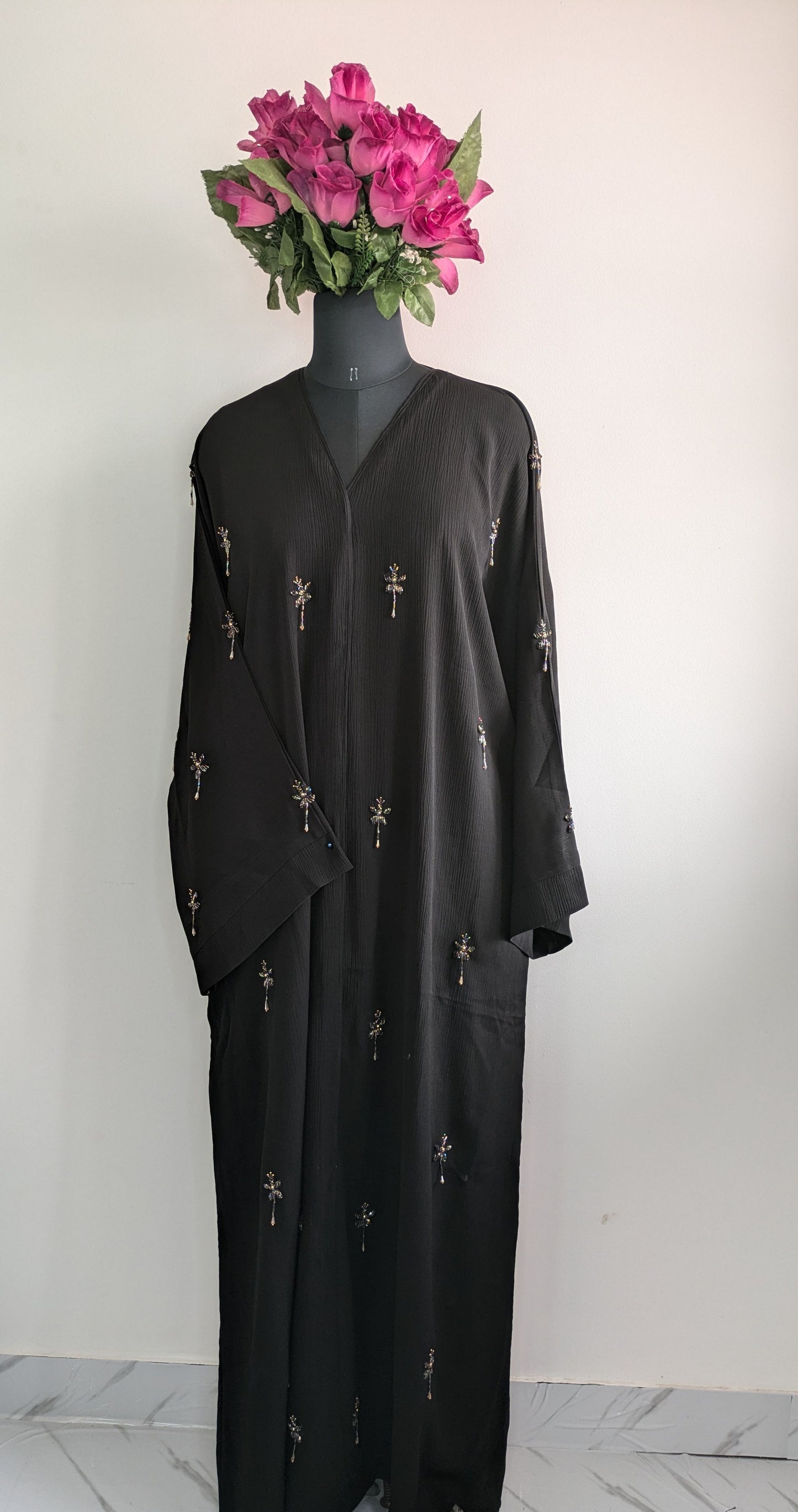 Afrah Black Abaya