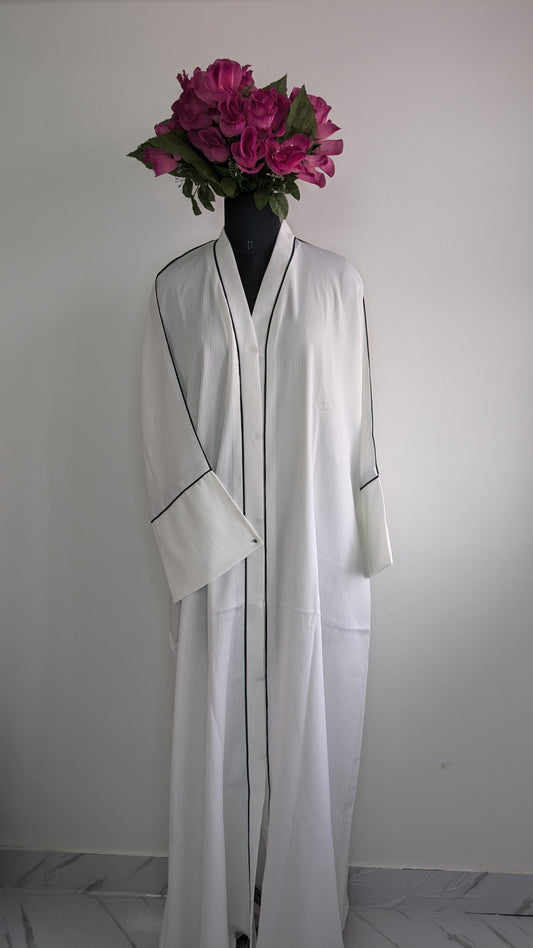 Kayra White Abaya