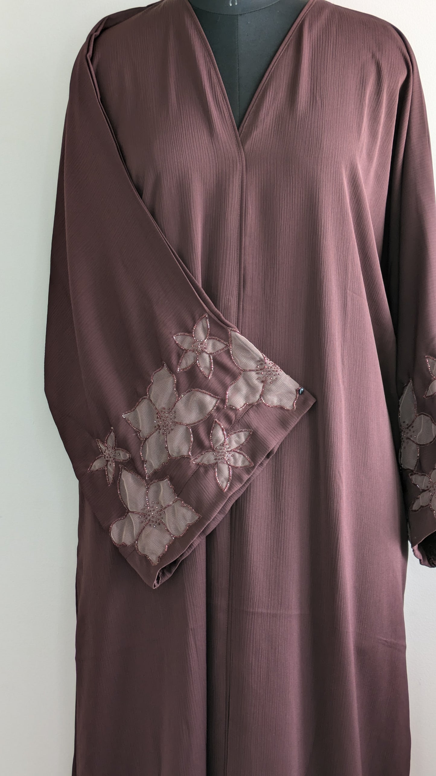 Arwa Deep Chocolate Abaya