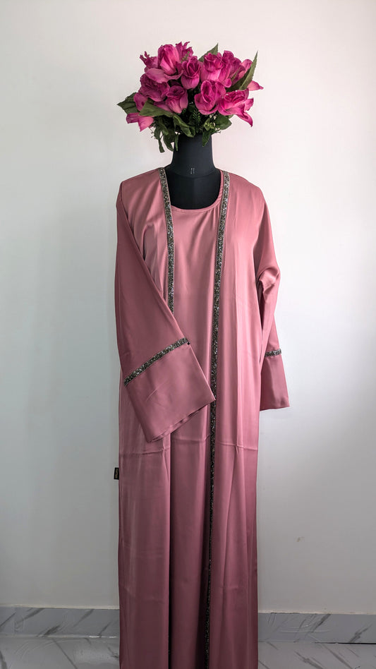 Eman Blush Pink Abaya