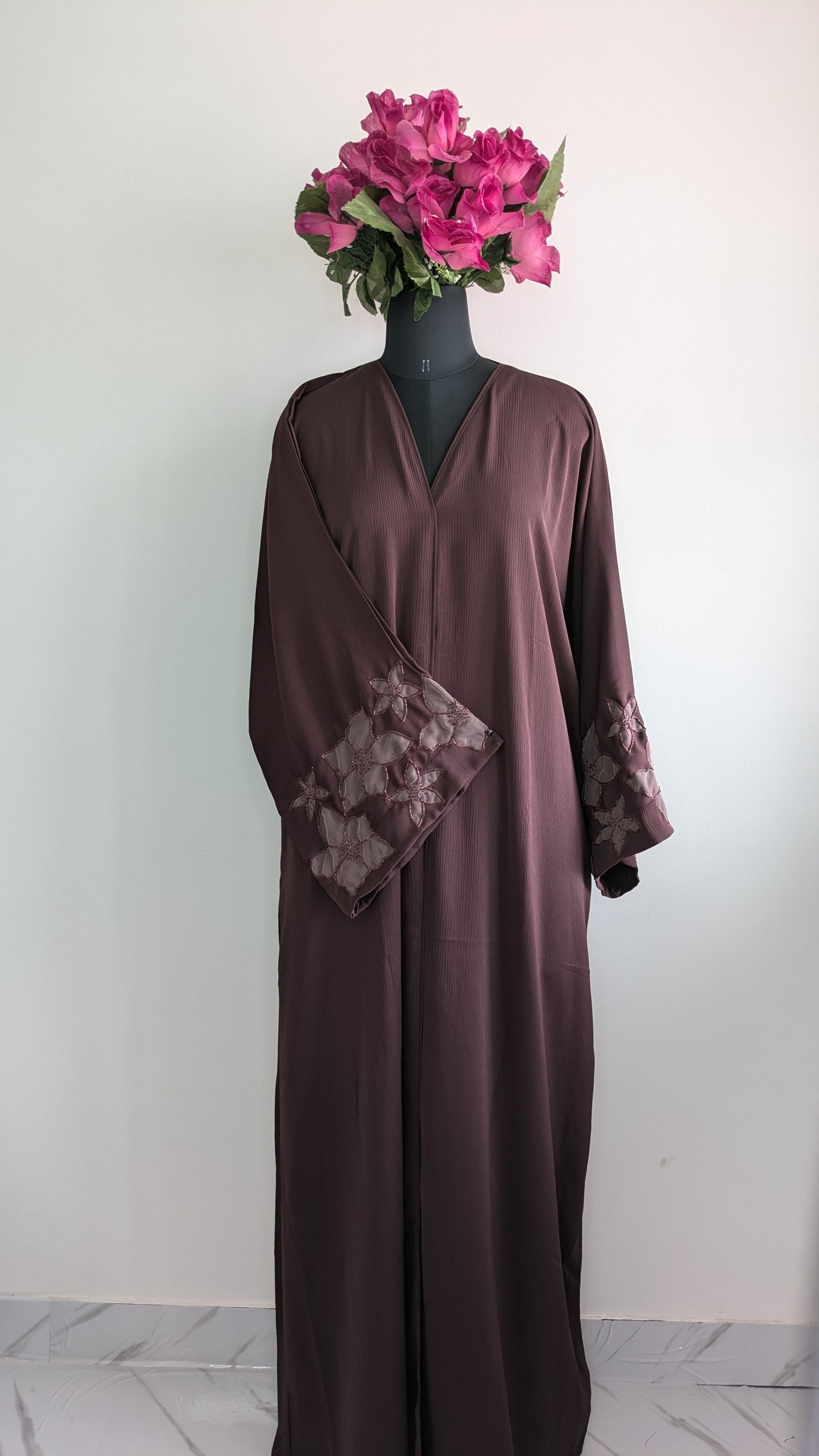 Arwa Deep Chocolate Abaya