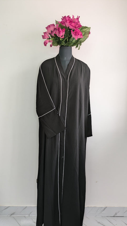 Sadaf Black Abaya